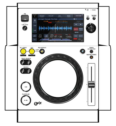 Pioneer DJ XDJ 700 Skin White